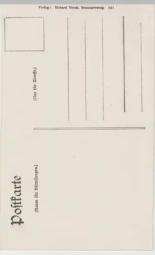 (73356) AK Braunschweig, Fallersleberthorbrücke, Sergeant im Leib-Bataillon