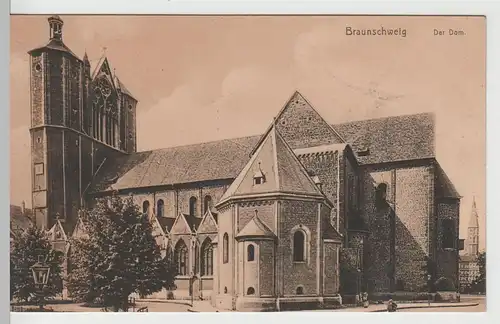 (66346) AK Braunschweig, Dom, vor 1945