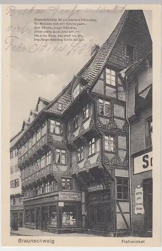 (49076) AK Braunschweig, Flohwinkel, 1927