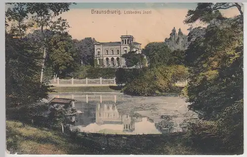 (115473) AK Braunschweig, Löbbeckes Insel 1915