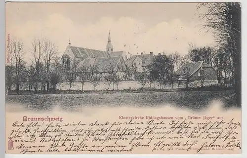 (111923) AK Braunschweig, Klosterkirche Riddagshausen, vor 1905 gel. 1908