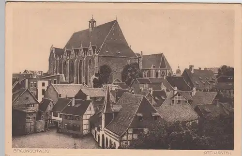 (106304) AK Braunschweig, Ottilienteil 1910/20er