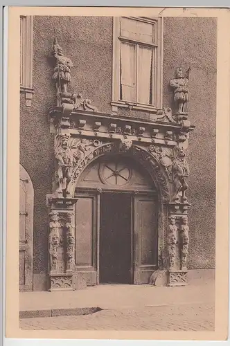(100486) AK Braunschweig, An der Martinikirche Nr. 1, Portal 1934