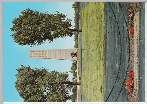 (99597) AK Sachsenhausen, Mahn- u. Gedenkstätte, Mahnmal 1989