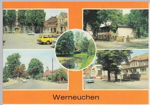 (93070) AK Werneuchen, Landambulatorium, Kulturhaus 1989