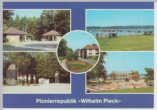 (91905) AK Altenhof (Schorfheide), Pionierepublik -Wilhelm Pieck-, 1985