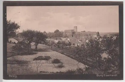 (89165) AK Bad Belzig, Burg Eisenhardt, Feldpost 1916