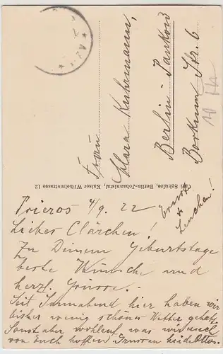 (88906) AK Gruss aus Prieros i.M., Einfahrt zur Dubrow, Prierosbrück 1922