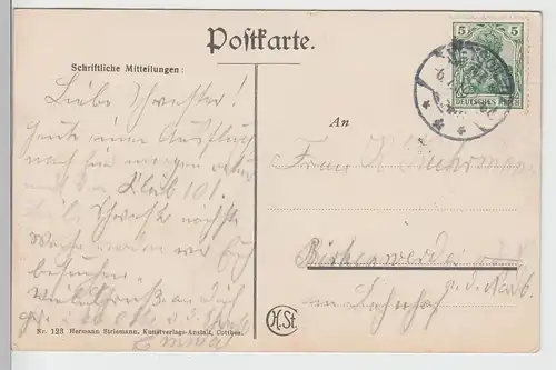 (88511) AK Spreewald, bei Forsthaus Eiche, 1910