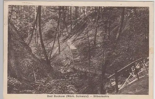 (88418) AK Bad Buckow (Märk. Schweiz), Silberkehle 1925