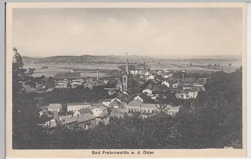 (88366) AK Bad Freienwalde (Oder), Panorama, 1928