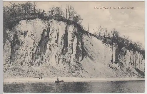 (88311) AK Buschmühle bei Frankfurt (Oder), Steile Wand, vor 1945