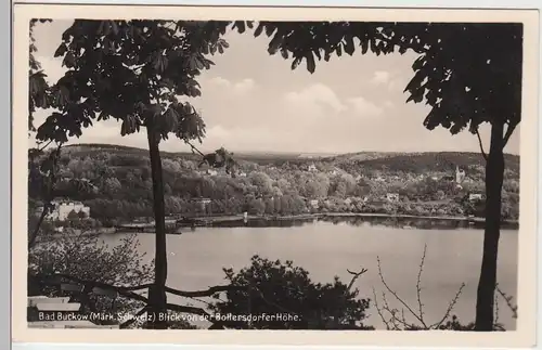 (87694) Foto AK Buckow, Märk. Schweiz, von d. Bollersdorfer Höhe 1939