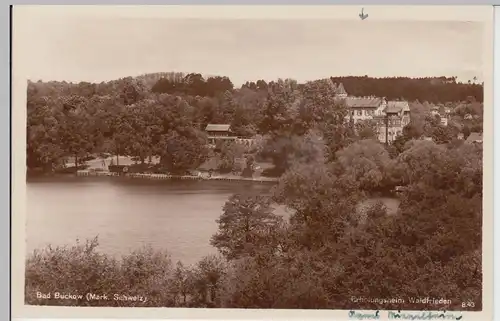 (87693) Foto AK Buckow, Märkische Schweiz, Erholungsheim 1939