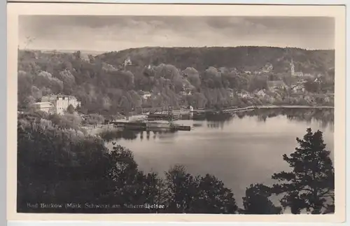 (87691) Foto AK Buckow, Märkische Schweiz, Schermützelsee 1939