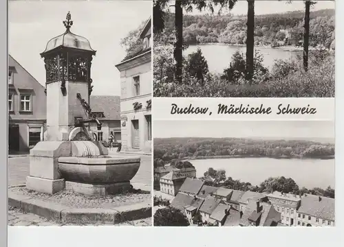 (86975) Foto AK Buckow, Mehrbildkarte 1979