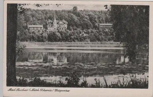 (79201) AK Buckow, Märk. Schweiz, Griepensee, um 1957