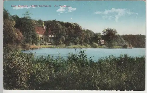 (79195) AK Buckow, Märkische Schweiz, Tornowsee, vor 1945