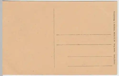 (7772) AK Himmelpfort, Partie bei der Klosterruine, vor 1945