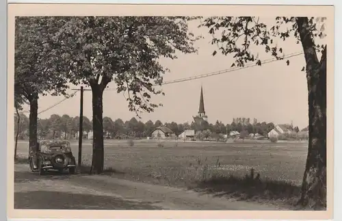 (76345) Foto AK Groß Köris, Blick zum Ort