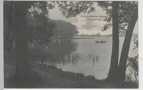 (73576) AK Königs Wusterhausen, Husarenecke, vor 1945