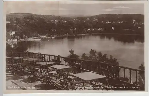 (73391) Foto AK Buckow, Märkische Schweiz, Schermützelsee 1933