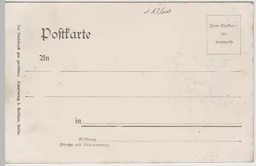 (65264) AK Gruss aus Strausberg, vor 1905