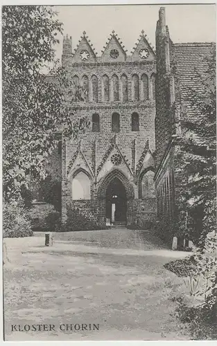 (64965) AK Kloster Chorin, vor 1945