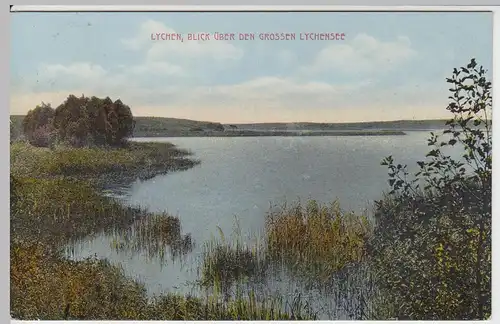 (54958) AK Lychen, Lychensee, 1913