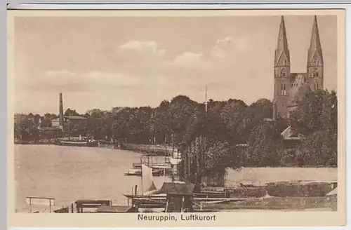 (23552) AK Neuruppin, Klosterkirche St. Trinitatis 1952