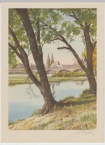 (21863) Künstler AK A. Höfer, Frankfurt (Oder)