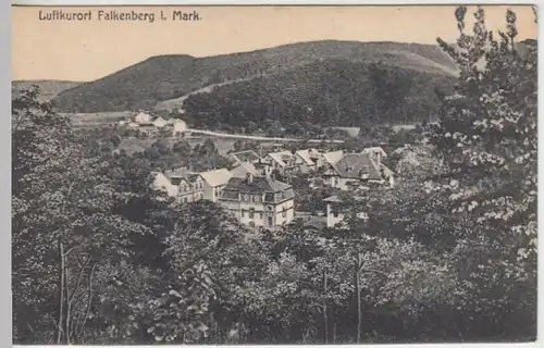 (15441) AK Falkenberg, Mark, Panorama, vor 1945