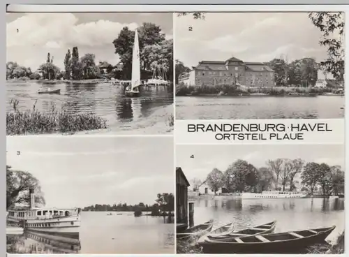 (14321) Foto AK Plaue, Havel, Mehrbildkarte 1981