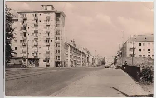 (114755) Foto AK Brandenburg a.H., Friedensstraße 1963