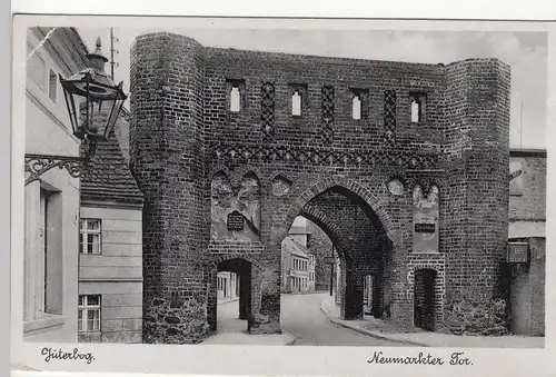 (110548) AK Jüterbog, Neumarkter Tor, Feldpost 1941