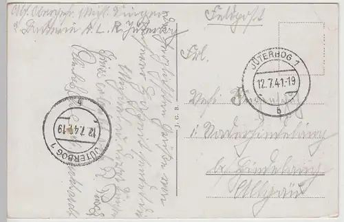 (110548) AK Jüterbog, Neumarkter Tor, Feldpost 1941