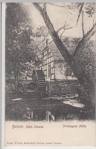 (109007) AK Buckow, Märkische Schweiz, Pritzhagener Mühle, bis 1905