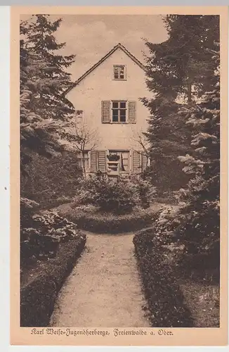 (107094) AK Freienwalde, Oder, Karl Weise Jugendherberge, vor 1945