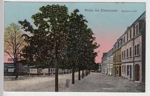 (106433) AK Biehla bei Elsterwerda, Berlinerstraße 1918