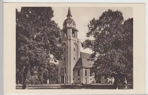 (105281) AK Altdöbern, Kirche vor 1945