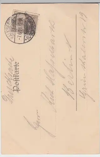 (105117) AK Kalkberge Rüdersdorf bei Berlin, Hohe Halde, 1901