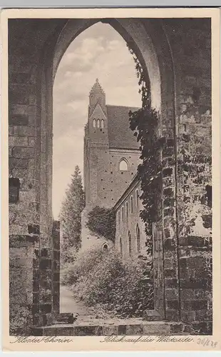 (103743) AK Kloster Chorin, Westseite, vor 1945