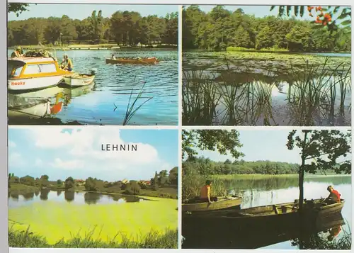 (103020) AK Lehnin, Mehrbildkarte 1975