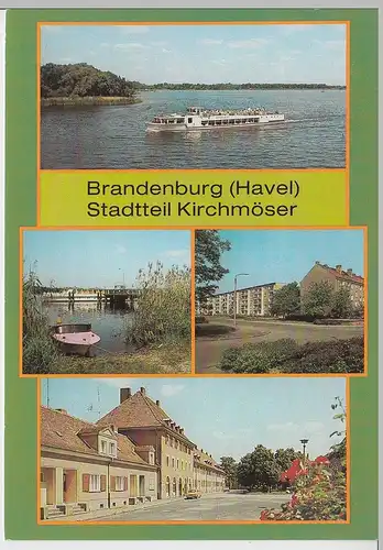 (102873) AK Brandenburg, Havel, Kirchmöser, Mehrbildkarte, Ernst Thälmann Straße