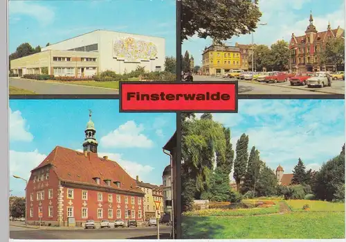 (102420) AK Finsterwalde, Mehrbildkarte 1982