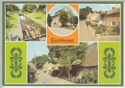 (102301) AK Eichhorst (Schorfheide), Mehrbildkarte 1988