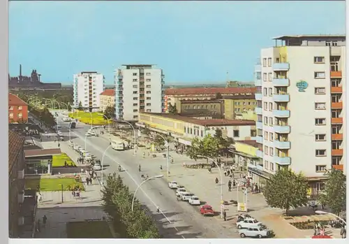 (102264) AK Eisenhüttenstadt, Leninallee 1976