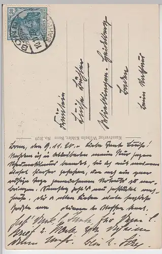 (93906) AK Bonn, Elisabeth-Kirche, 1920