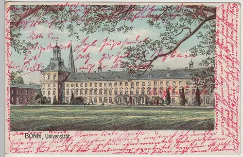 (78458) AK Bonn, Universität, 1903