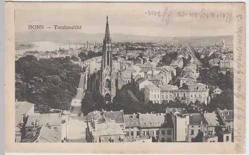 (48858) AK Bonn, Totalansicht, 1911